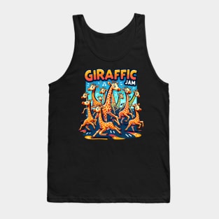 Funny animal - Giraffic Jam Tank Top